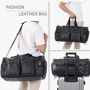 Black Travel Bag for Men